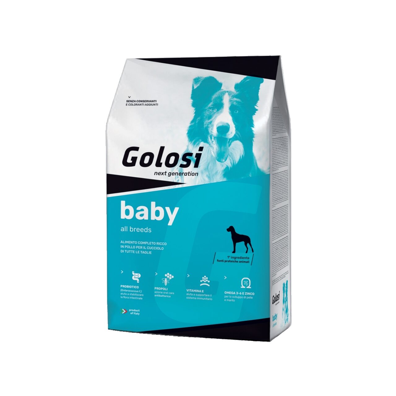HRANA USCATA PREMIUM PENTRU CATELUSI GOLOSI PROBIO BABY ALL BREED 12KG