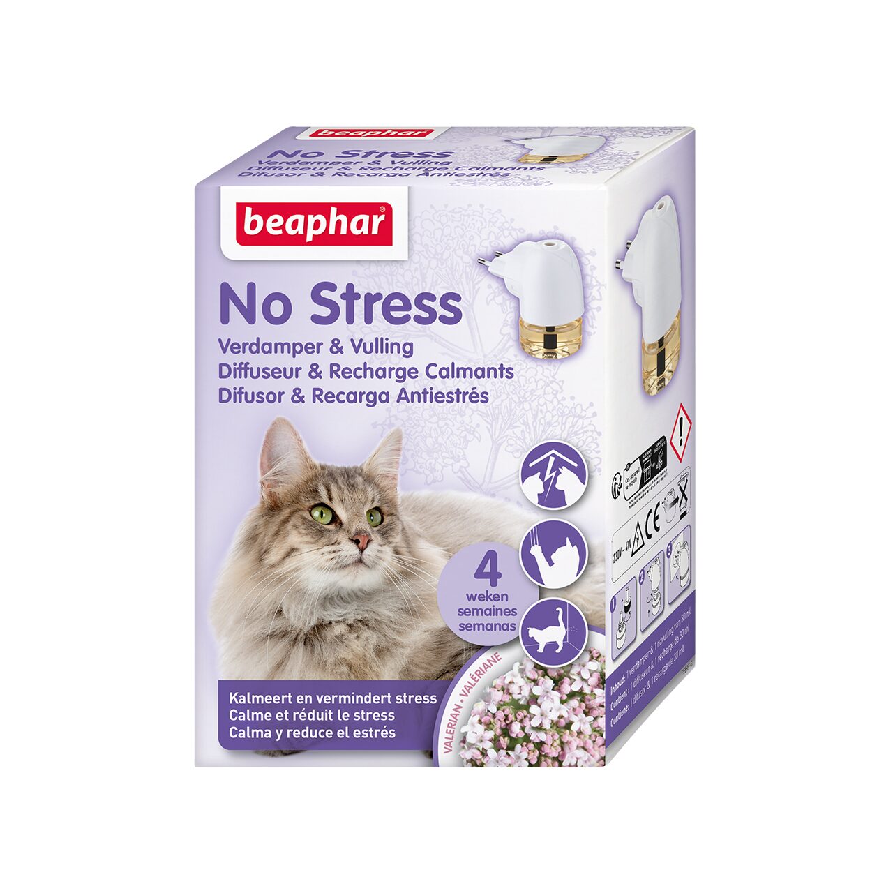 Difuzor+rezerva no stress pentru pisici beaphar 30ml