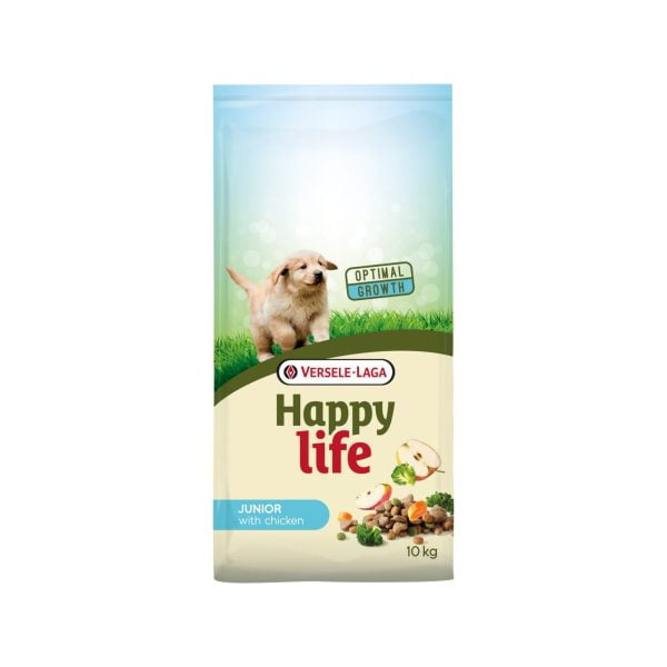 HRANA USCATA PENTRU CATELUSI VERSELE LAGA HAPPY LIFE CHICKEN 10KG