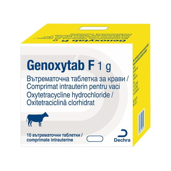 GENOXYTAB F BUJIURI SPUMANTE OXITETRACICLINA 10x1G/CUT