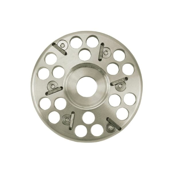 KERBL DISC ABRAZIV PENTRU COPITE DIN ALUMINIU 120MM (CU 6 CUTITE )