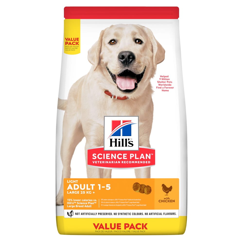 SP CANINE ADULT LIGHT LB CHK 18 KG VALPK