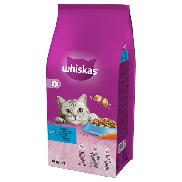 Whiskas Hrana Uscata pentru Pisici cu Ton 14 kg
