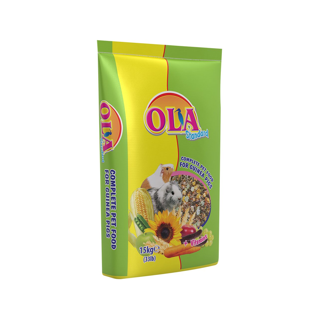 HRANA COMPLETA OLA PENTRU PORCUSORI DE GUINEEA 15KG