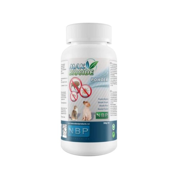 MAX BIOCIDE PULBERE ANTIPARAZITARA PISICA 100G