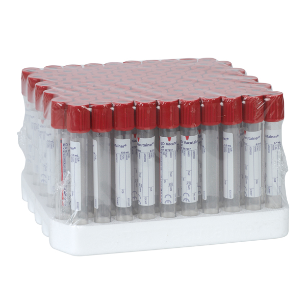 Vacutainer BD 6 ml plastic simplu