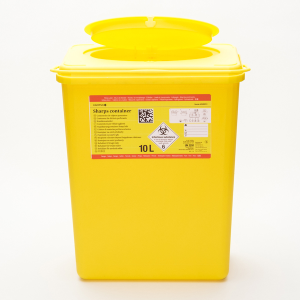 Recipient pentru colectare deseuri medicale 10 L CVET