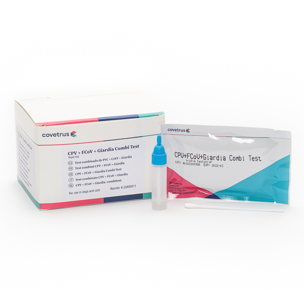 Test rapid Combo CPV FCoV Giardia (Parvovirus Corona Giardia ) (caini