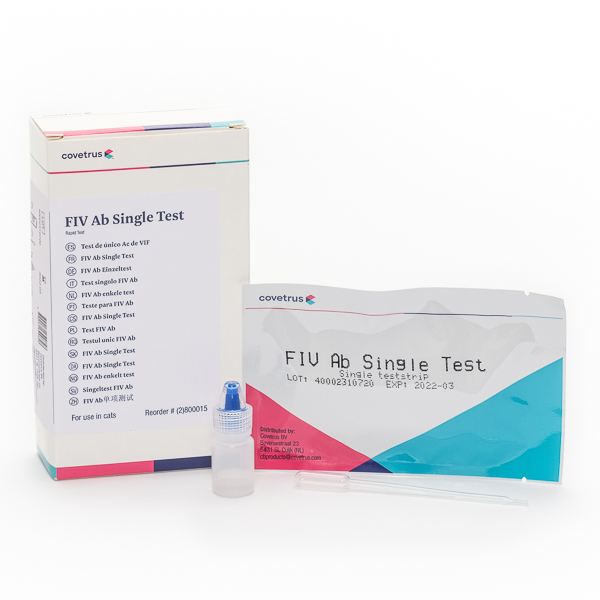 Test rapid FIV Ab (Imunodeficienta) (pisici) 2 teste/set CVET