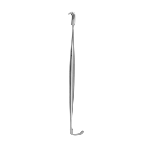 Retractor/ Departator cu doua capete Senn 22 x 7 mm 16 cm CVET