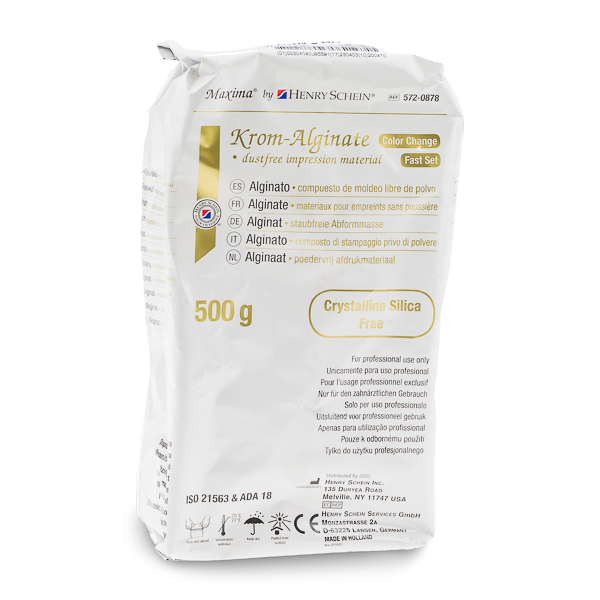 Alginat cromatic material de amprentare