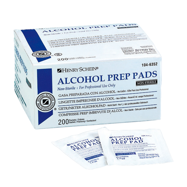 Tampoane Impregnate cu Alcool 6.5x3 cm