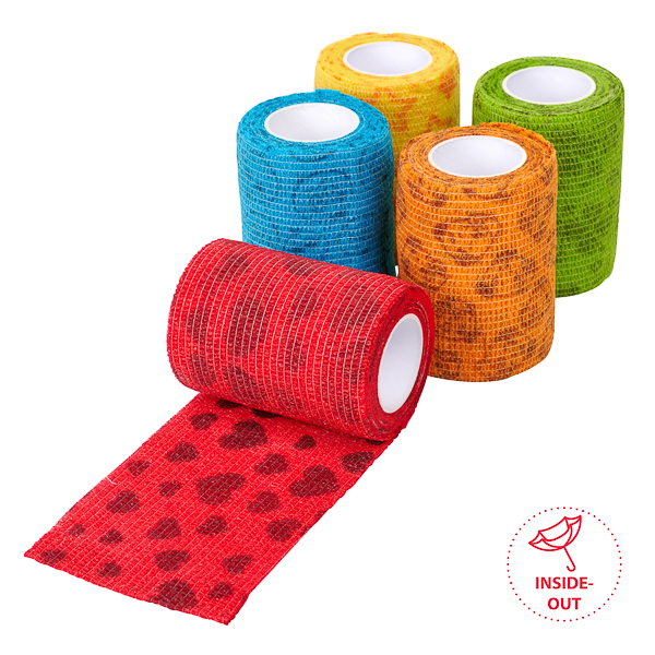 Bandaj autoadeziv flexibil Fun Flex Pe Dos (inside-out) cu model