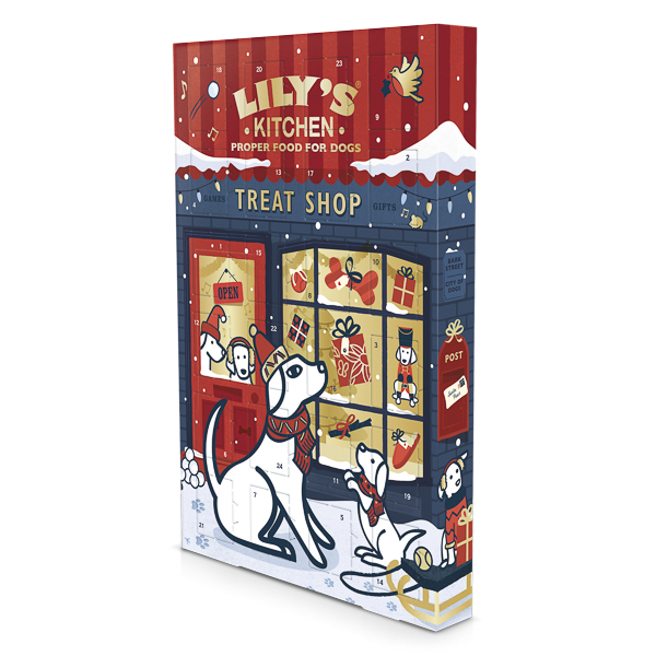 Lily's Kitchen Christmas Advent Calendar for Dogs 68 g