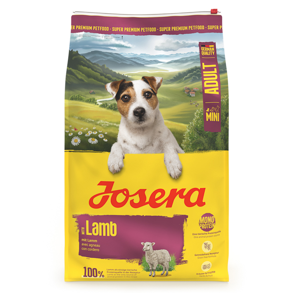 Josera Mini Adult with Lamb 10 kg (Mini Deluxe)