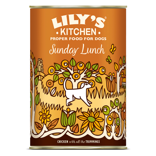 Lily's Kitchen Sunday Lunch Tin for Dogs 400 g