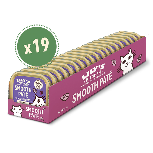 Lily's Kitchen Cat Mature Smooth Chicken Pate 19x85 g