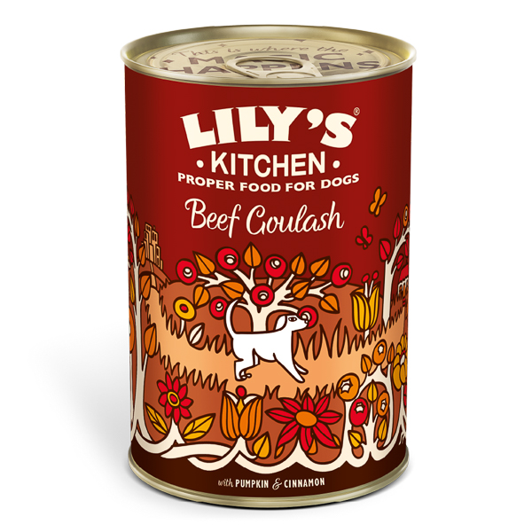 Lily's Kitchen Dog Beef Goulash Tin 400 g