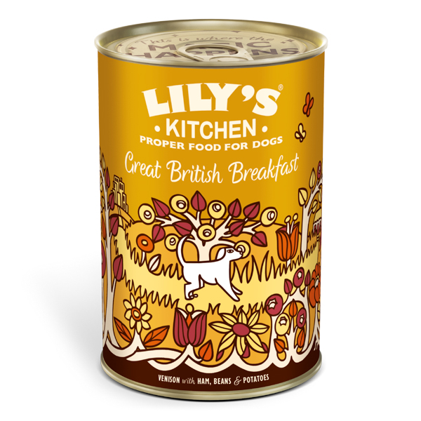 Lily's Kitchen Dog Great British Breakfast Tin 400 g