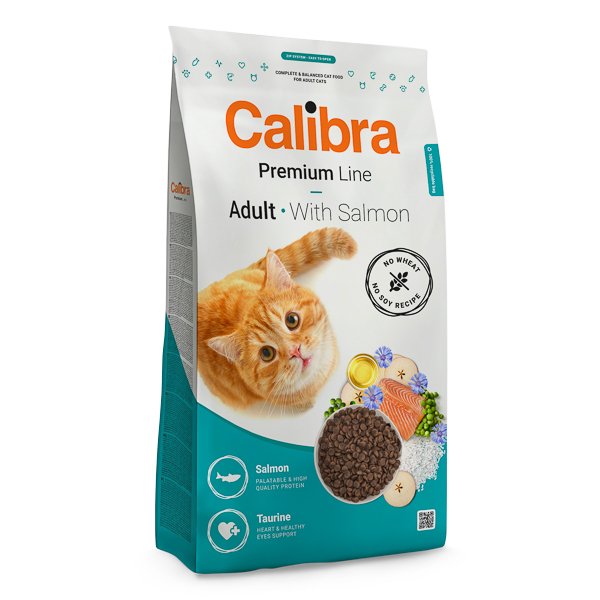 Calibra Cat Premium Line Adult with Salmon 2 kg