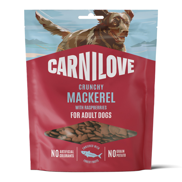 Carnilove Dog Crunchy Snack Mackerel & Raspberries 200 g