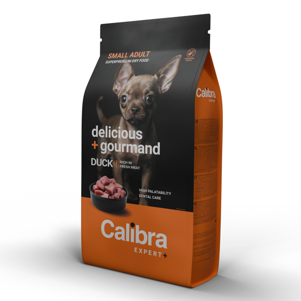 Calibra Dog Expert+ Adult Small Delicious & Gourmand 6 kg