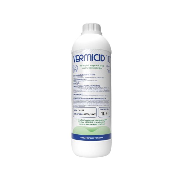 VERMICID 10% ANTIPARAZITAR INTERN 1L