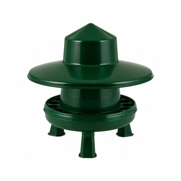 HRANITOARE PENTRU PASARI GAUN VERDE 4KG CU PICIOARE & PROTECTIE PLOAIE